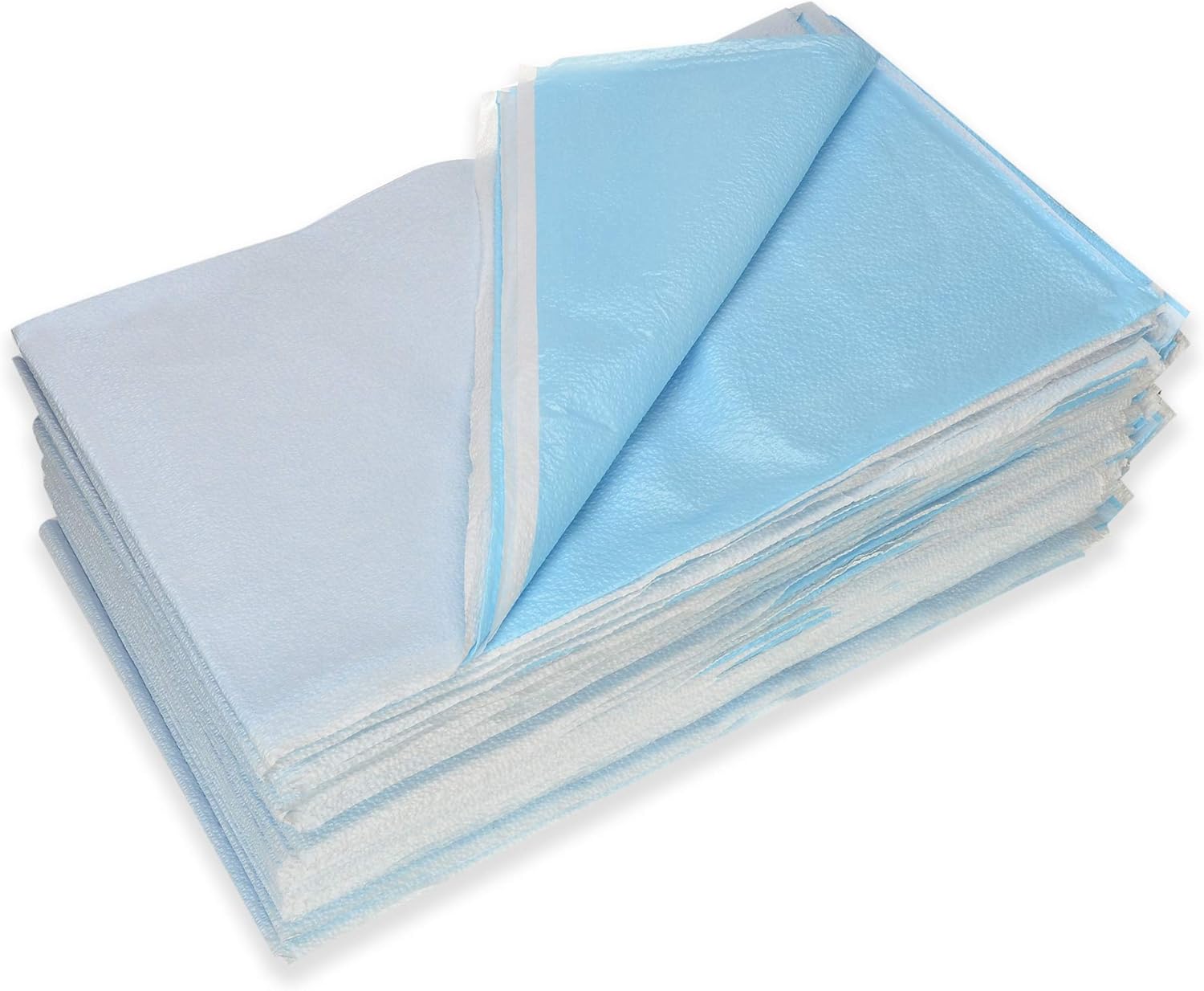 Dealmed Tissue/Poly Stretcher Sheet, 40" x 90", Blue, 50 Count: Kitchen & Dining