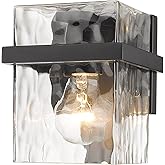 Z-Lite 1938-1S-MB Bennington Wall Sconce, 1-Light 100 Watts, Matte Black