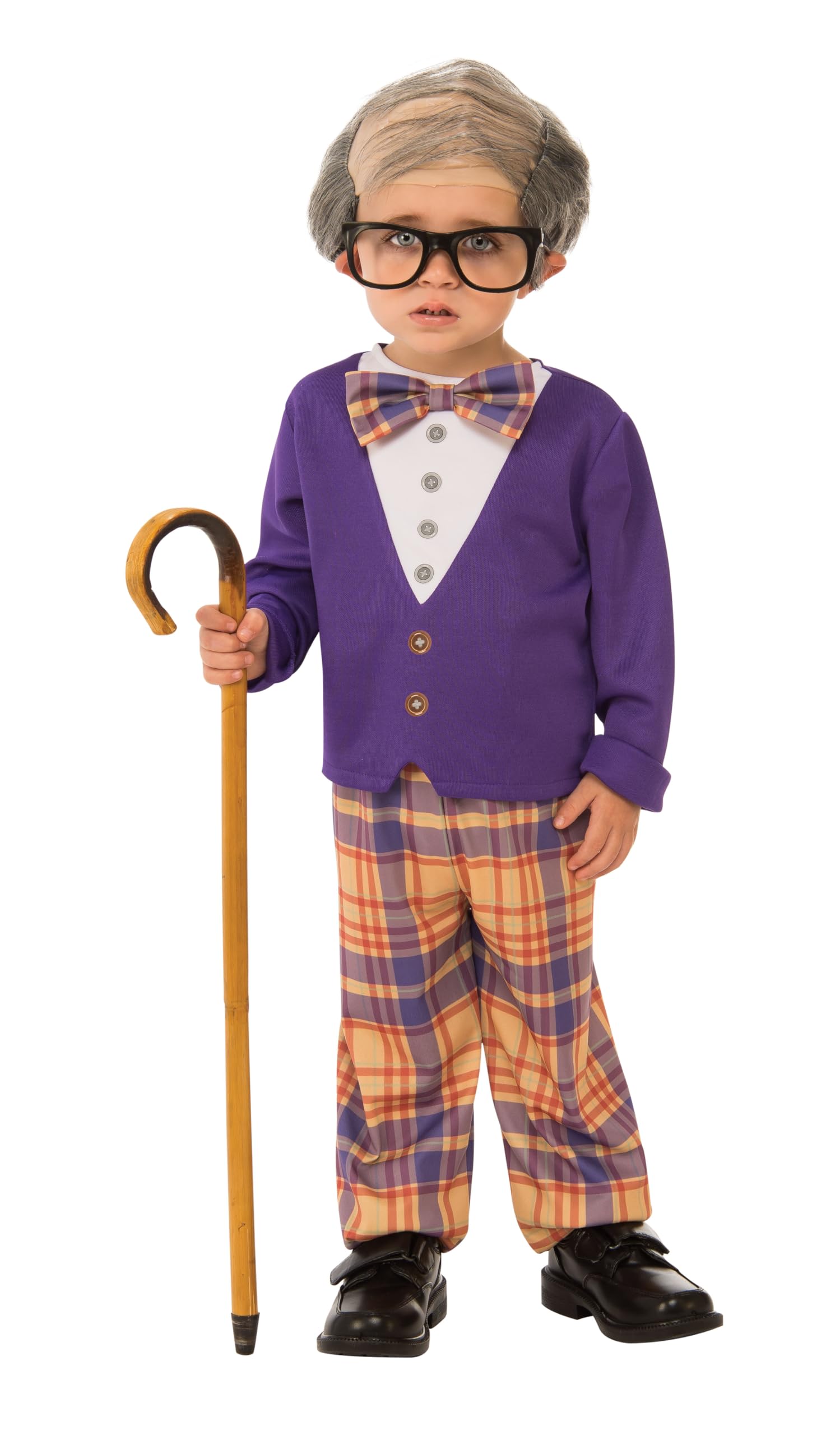 Forum Little Old Man Kids Costume, Age 2-3 Years Halloween