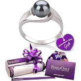 AAA Quality Freshwater Pearl Ring - 6-7mm Cultured Pearl With 925 Sterling Silver Setting