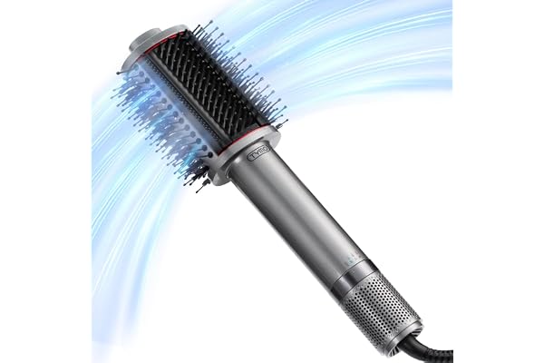TYMO 4.0 Hair Blow Dryer Brush - Lightweight 3X Faster Drying 5-in-1 Ionic Blowout Hair Dryer Brush Adds Shine, Volume & Full