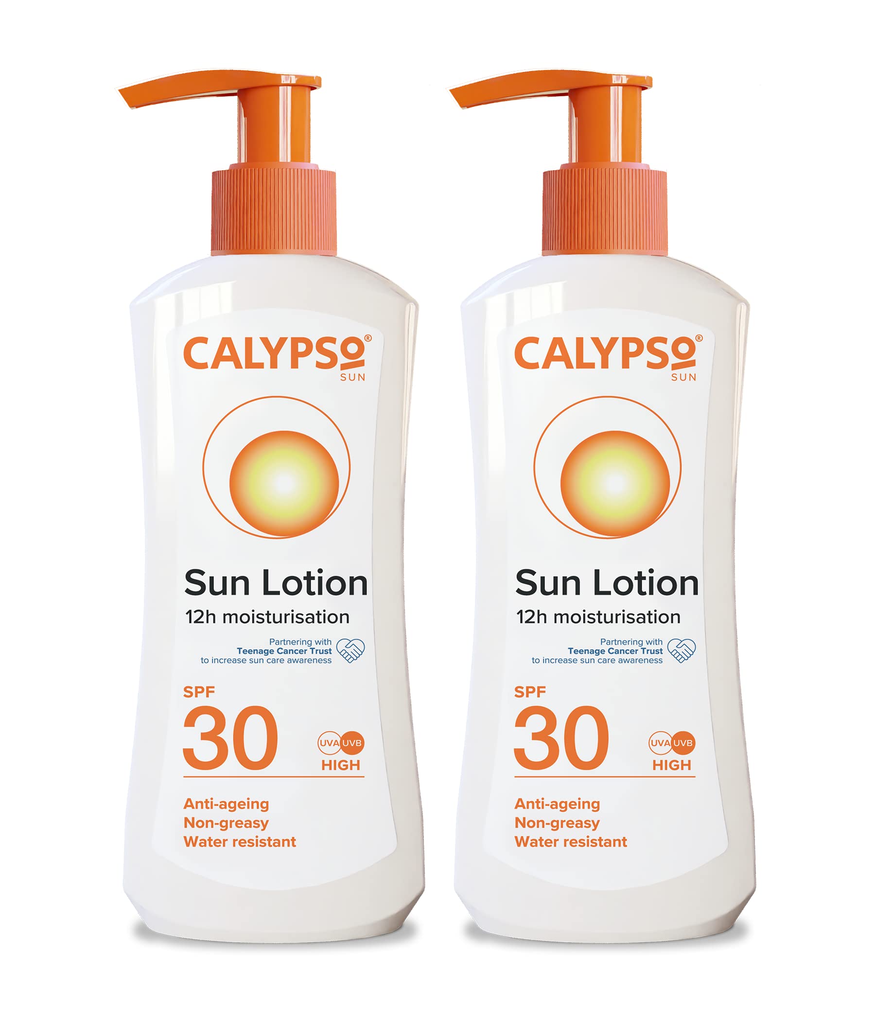2x Calypso Sun Lotion Press & Protect SPF30 200ml
