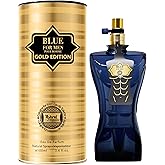 Hybrid & Company Blue For Men Gold Edition For Men Eau De Parfum Vaporisateur Natural Spray 3.4 Fl Oz