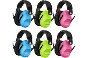 Floriogra 6 Pack Noise Canceling Headphones for Kids, Kids Ear Protection Earmuffs for Autism, Toddler, Children, Noise Cance
