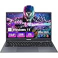 VIGSENUP Laptop, 12GB LPDDR5 RAM, 1TB SSD, 15.6 Inch Laptop Computer, Win 11 Pro, N95 Quad Core Processor, Up to 3.4GHz, Preinstall Office Pro Plus 2024, WiFi 5, BT 5.0, USB-C, Webcam, Fingerprint
