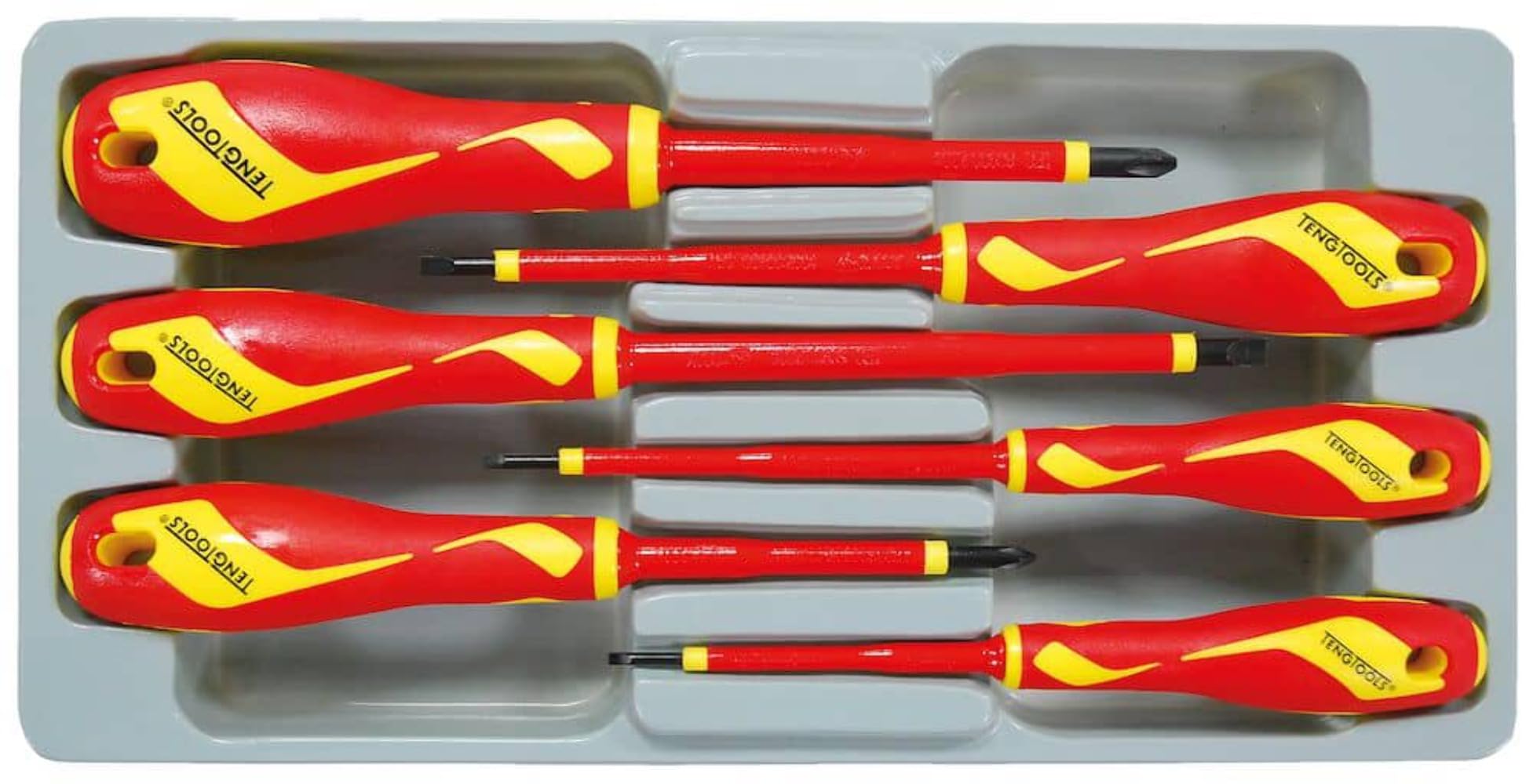 Tengtools MDV906N Insulated Screwdriver Set of 6