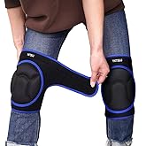 YKTSUJ Women Men Knee Pad Suitable for House Working, Floor and Carpet Cleaning, Gardening Maintain, Construction Work, High Elastic Fabric Men Knee Pads Protect Knee Safety