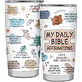 ZAHUOMUG Christian Tumbler - Religious & Spiritual Gifts for Women, Bible Verse Coffee Mug 20oz