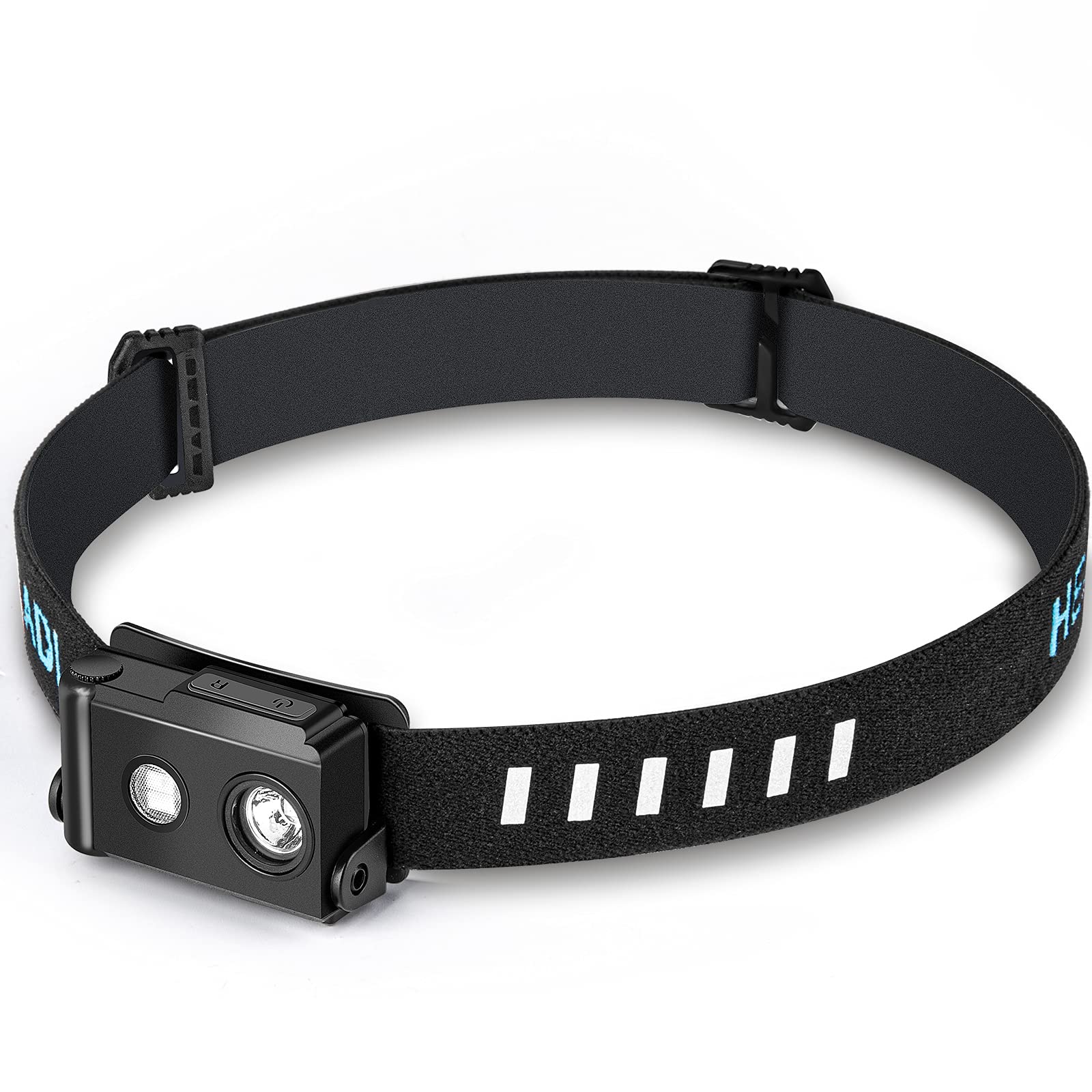 Sunblesa GEN 3 H11 Rechargeable LED Headlamp - 365 Lumens Waterproof Head Torch for Camping, Running, Fishing - Lightweight Mini Headlight