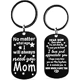 DDTEAN Gifts for Mom, Stocking Stuffers for Mom, Mother’s Day Gifts from Daughter Son, Sentimental Keychain Meaningful Gifts for Mom from Kids, Birthday Christmas Thanksgiving Gift Ideas for Mother