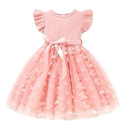 Sinhoon Toddler Girl Tulle Dress Summer Ruffle