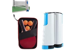 Retractable Table Tennis Net Replacement, Portable Ping Pong Net,170cm