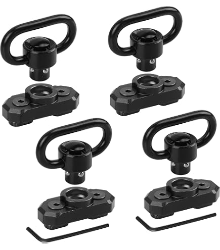 Picatinny/Weaver 1″ Mid-Profile See-Thru Scope Rings PT-25M4