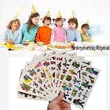 VaLbeL Temporary Tattoos for Kids Mixed Styles Party Bag Birthday Gift Stickers view 4