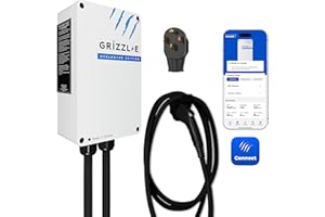 Grizzl-E Smart Level 2 240V / 40A Electric Vehicle (EV) Charger, Metal Case, UL Tested and Certified, Energy Star, Indoor/Out