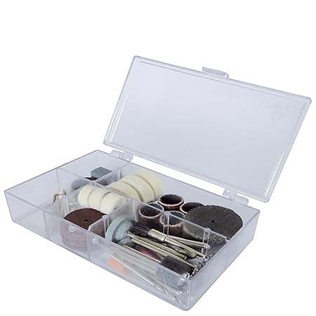 Scheppach 3901402701 Dekupiersäge/Werkzeugset 64-teilig, passendes Zubehör für die Deco-Flex, in Kunststoffbox