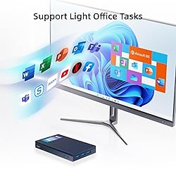 MeLE Quieter2Q Fanless Mini PC, Celeron J4125 8GB