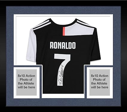 framed soccer jersey