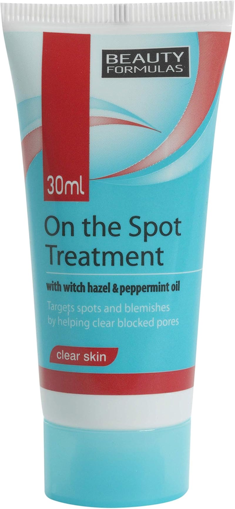 Beauty Formulas Clear Skin On The Spot Treatment Acne Pores Refreshing Menthol