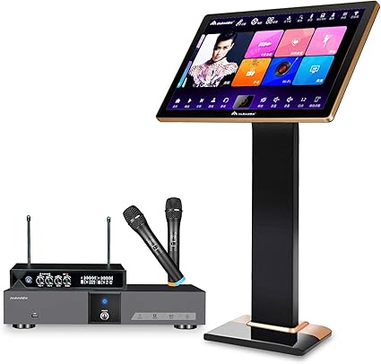 Amazon Com Karaoke System With Wireless Microphone Inandon Kv V5 Max 22 Touch Screen For Home Entertainment Youtube Movie Song Wifi Cloud Download Urbandrama Professional Jukebox Karaoke Machine With Screen Musical Instruments