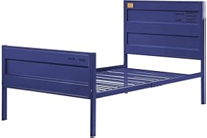 ACME FURNITURE Acme Cargo Twin Panel Kids Bed in Blue