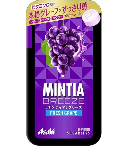 Amazon.com : MINTIA, Japanese mint tablets,Grape,5 packages set.No