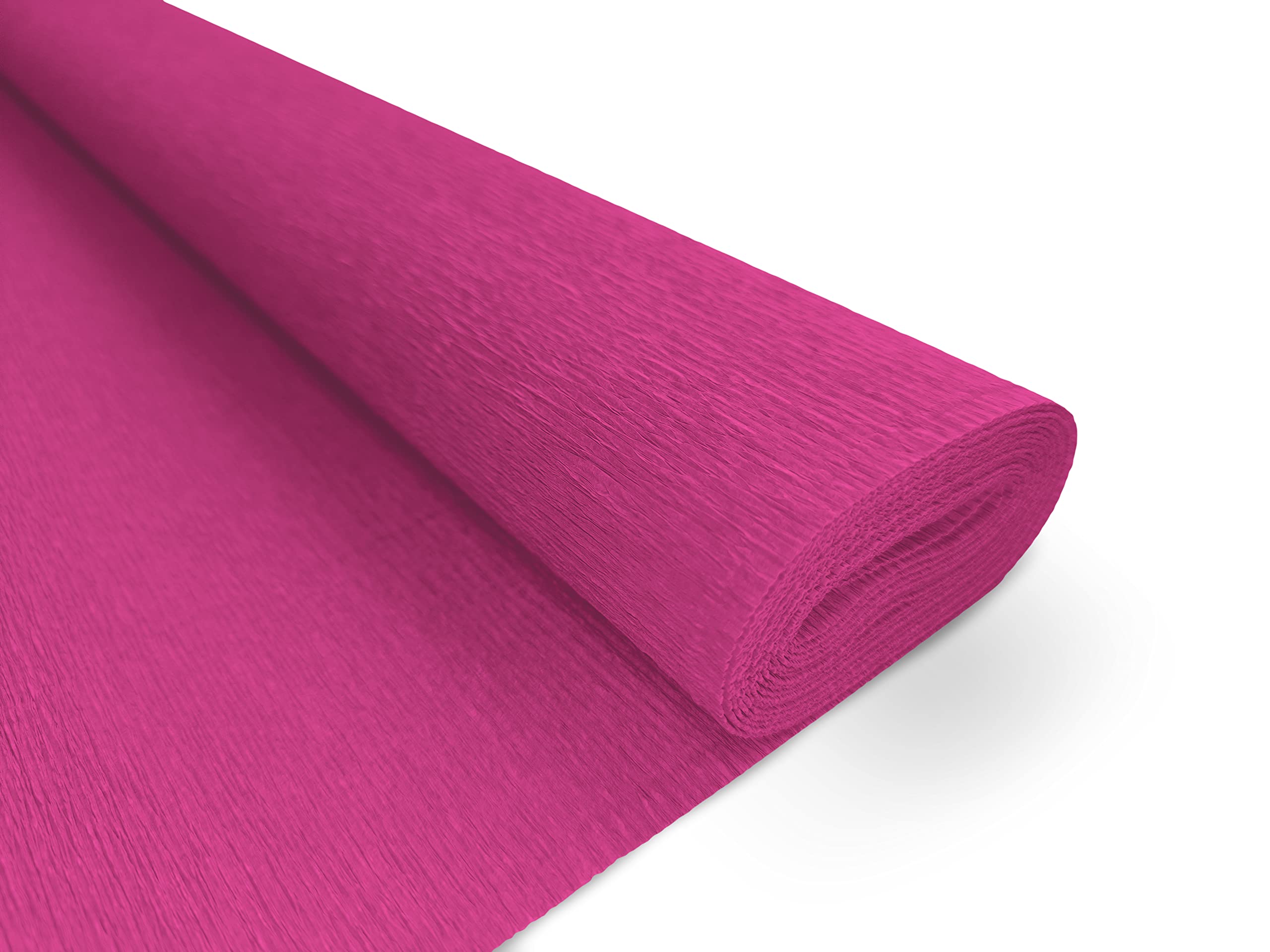 Interdruk BIKW111 Crepe Paper Premium Ciemny Róż 200 x 50 Cm, 111 Dark Pink, Large