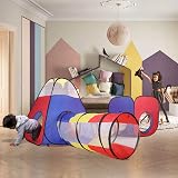 Opret Play Tent 4 in 1 Pop Up Tent Tunnels Ball Pit Kids view 5
