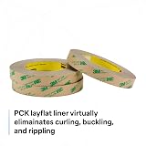 3M 467MP Adhesive Transfer Tape 12 Inch 12 Rolls Clear Long Term Bonding view 8