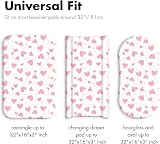 GLLQUEN BABY 4Pack Moses Basket Fitted Sheets 81x41 cm Microfiber view 4