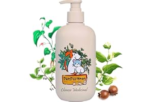 PETPARTNER Cat and Dog Shampoo Conditioner, Hypoallergenic Medicated Puppy Shampoo，Veterinary Formula Dog Shampoo for Allergies and itching，Itchy Skin Relief for Smelly Dogs, Natural Sensitive Skin Care