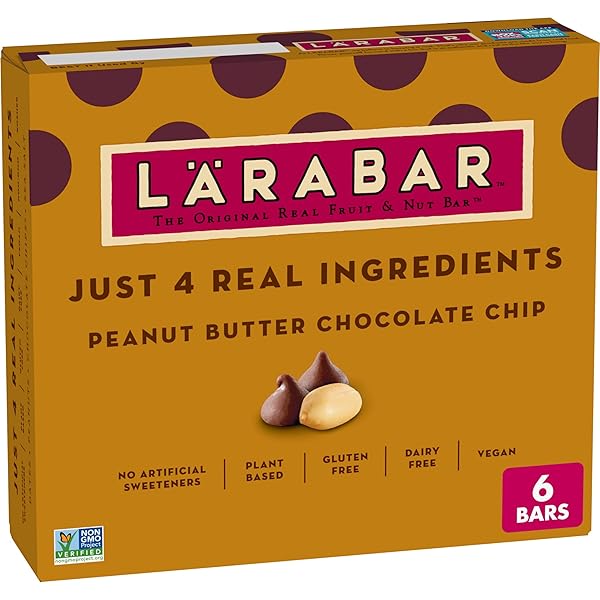 LARABAR PEANUT BUTTER CHOCOLATE CHIP, FRUIT AND NUT...