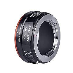 PHOLSY Lens Mount Adapter Manual Focus: Compatible