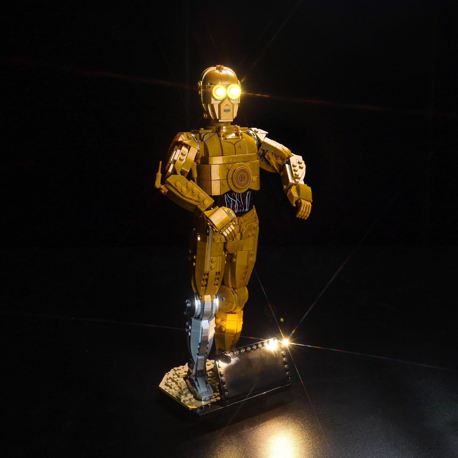 Led Light Set Compatible with Lego 75398 C-3PO (No Model), Decoration Lighting Set for C-3PO 75398 Creative Toys - Standard Version — image 1