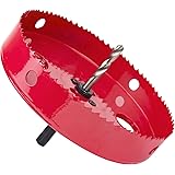 GoSports 6" Hole Saw - Heavy Duty Steel Design - Great for Making Cornhole Boards