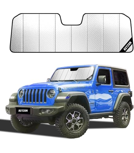 MOPAR Jeep Wrangler サンシェード Amazon.com: Mopar Jeep Wrangler JL & Gladiator Interior Windshield