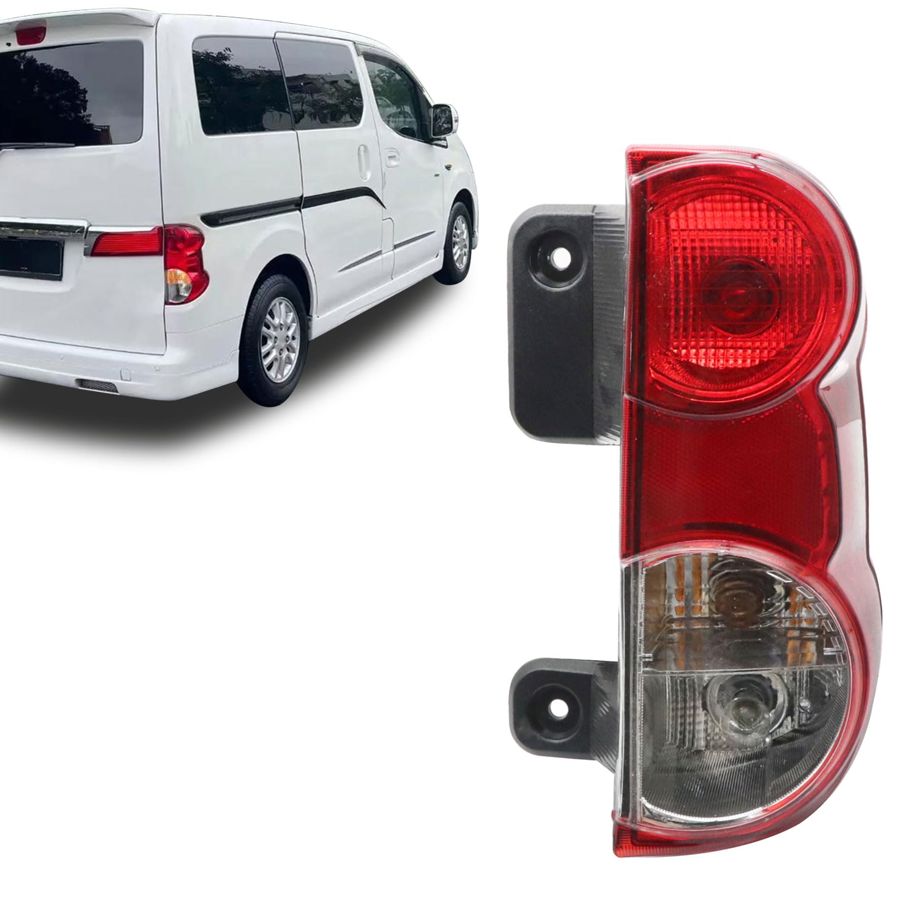Photo 1 of XQSMWF Right Tail Light Assembly Compatible with Nissan NV200 2013 2014 2015 2016 2017 2018# 265503LM0A NI2801201 Passenger Side