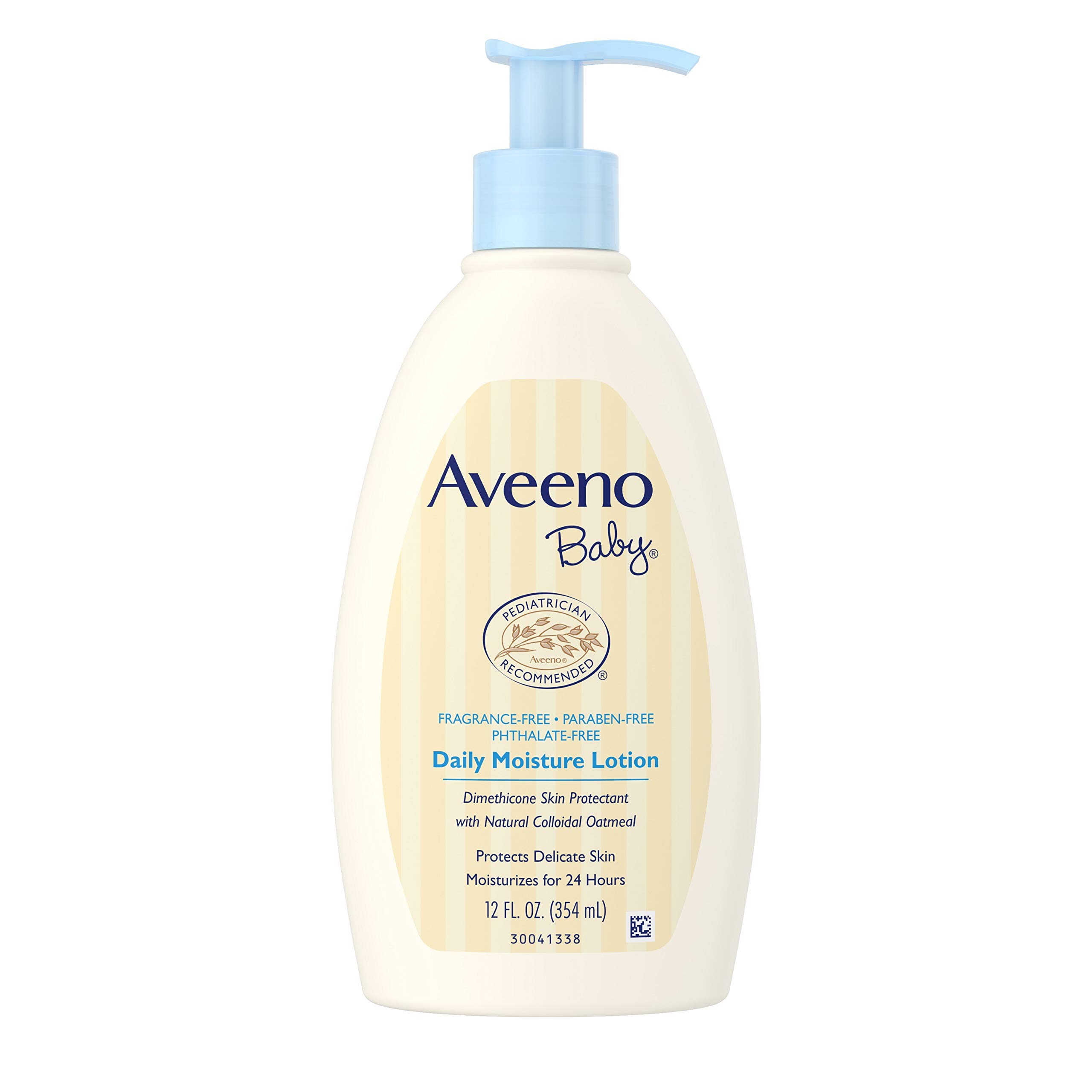 Aveeno Baby Daily Moisture Lotion, Fragrance Free, 12 Ounce Buy Online in United Arab Emirates