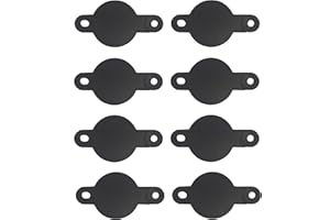 GENERIC Chevy LS Exhaust Covers – ABS Exhaust Port Protectors for LS Engines – Protects Exhaust Ports During Storage, Painting & Engine Work – Reusable, Tool-Free Install