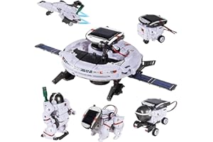 GobiDex STEM Projects Science Toys for Kids Ages 8-12, 6-in-1 Space Solar Robot Toys, Educatoinal Building Science Kits, Experiment Birthday Gifts for 8 9 10 11 12 13 14 Year Old Boys Girls Teens