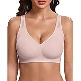 Avidlove Womens No Underwire Bras Full Coverage Wireless Bra Seamless Mesh Push Up Bralette Comfortable