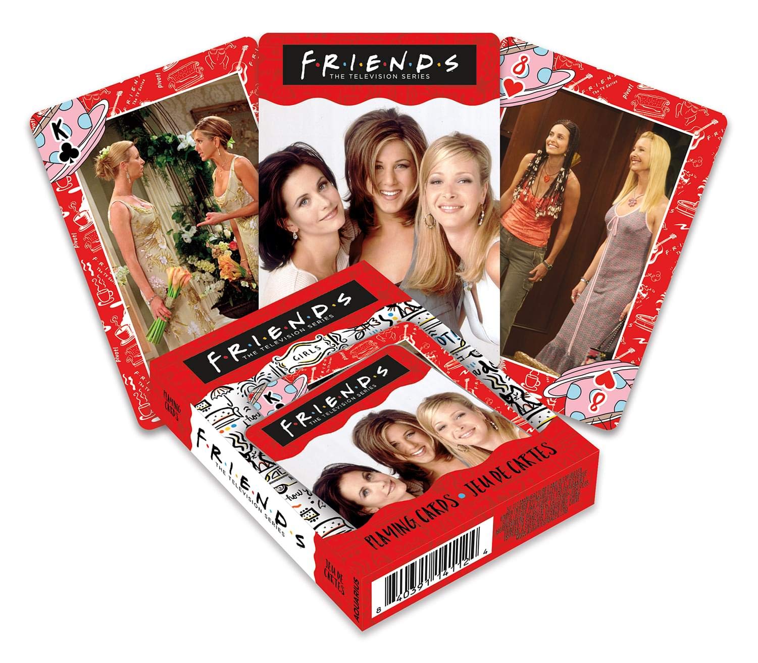 AQUARIUS Friends (TV Series) Girls Pack Of Playing Cards. Licensed product (nm)