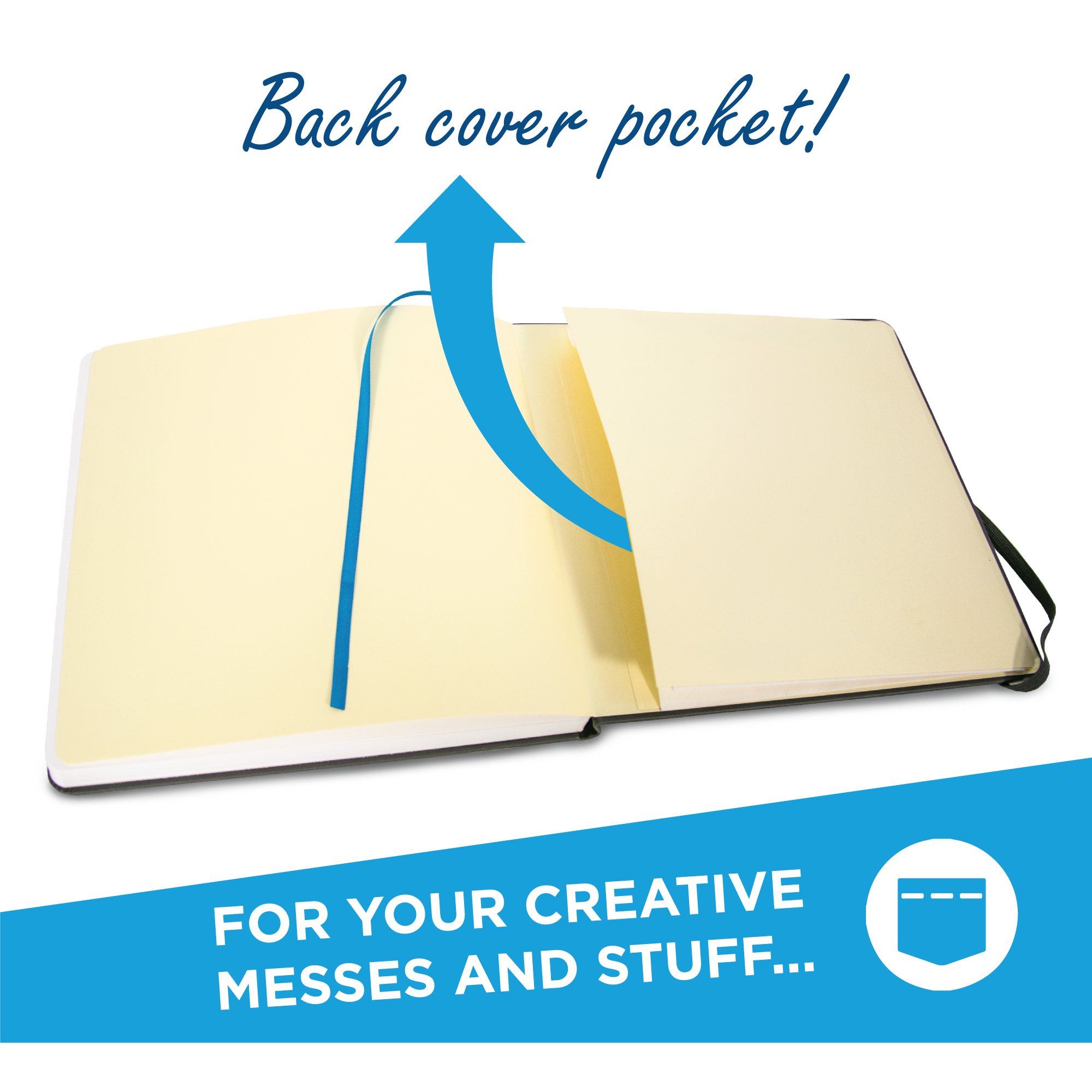 illo Sketchbook, Extra Large, Square, Sketch Book, (10x10), Premium