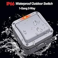 Taiss Outdoor Switch IP66 Waterproof Switch with