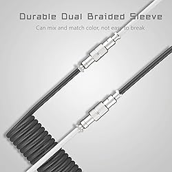 Womier Coiled Keyboard Cable - Detachable Aviator