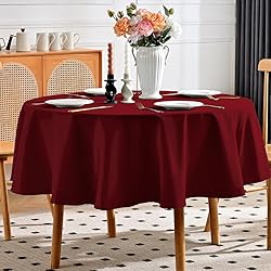 Aironment Christmas Round Tablecloth Water and