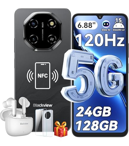Amazon.com: Blackview Shark 6 Unlocked Android Phones 5G (2025