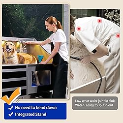 POLIMO Dog Washing Station, LED Professional
