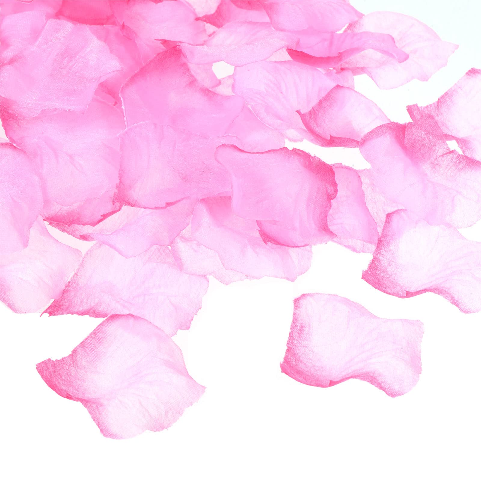 PATIKIL Artificial Rose Petals, 1200Pcs Fake Flowers Silk Petal Decoration Supplies for Romantic Night Wedding Party Event Decor, Gradient Rose Red