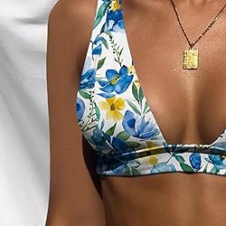 Bathing Suits for Women Deep V Neck Sexy Two Piece
